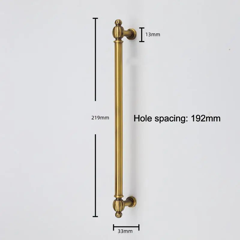 French Vintage Brass Cabinet Handles – Drawer & Wardrobe Pulls Cabinet Hardware Pulls Qme A7
