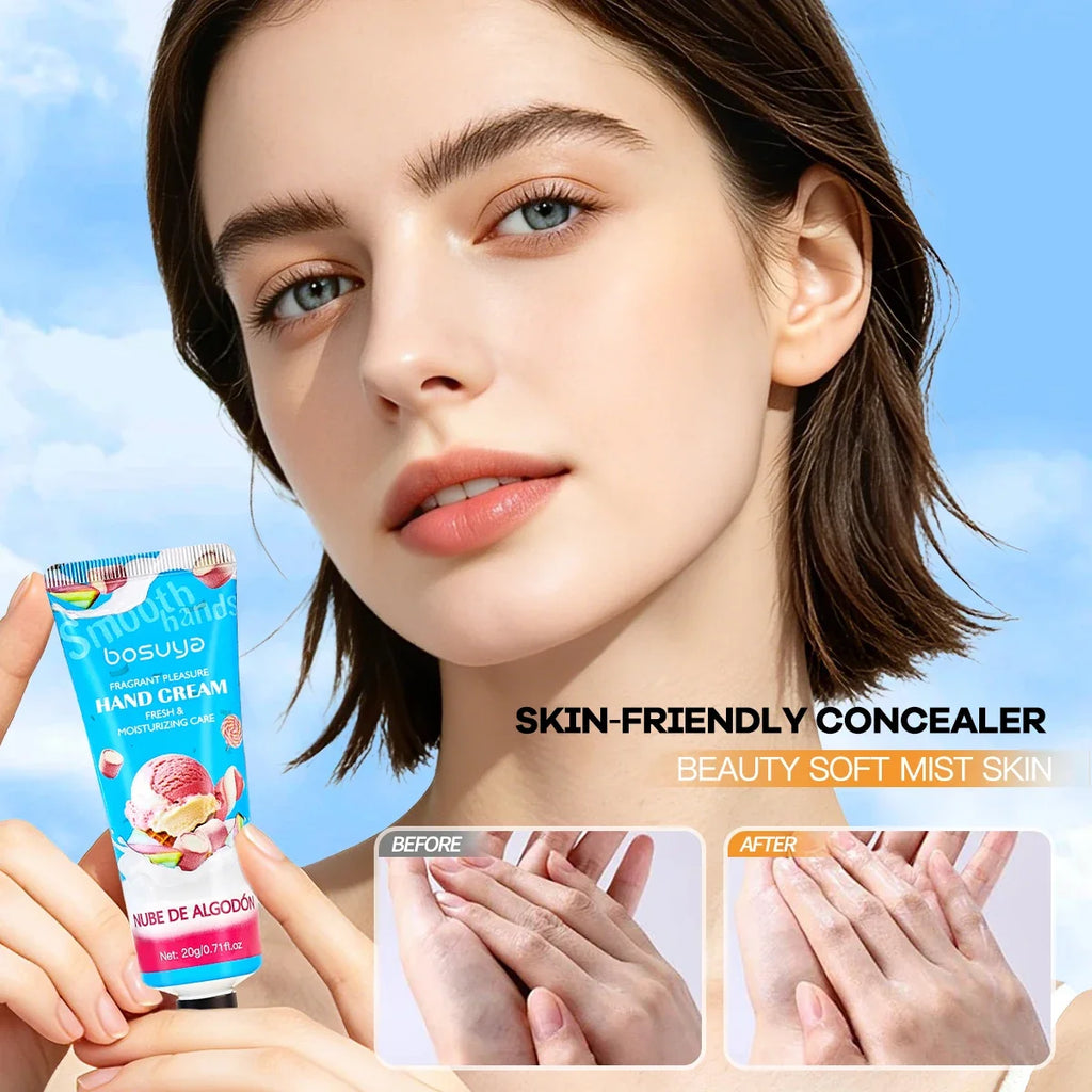 Fragrant Hand Cream & Lipstick Set – Deep Moisturizing Lip Care Hand & Lip Care Set Qme