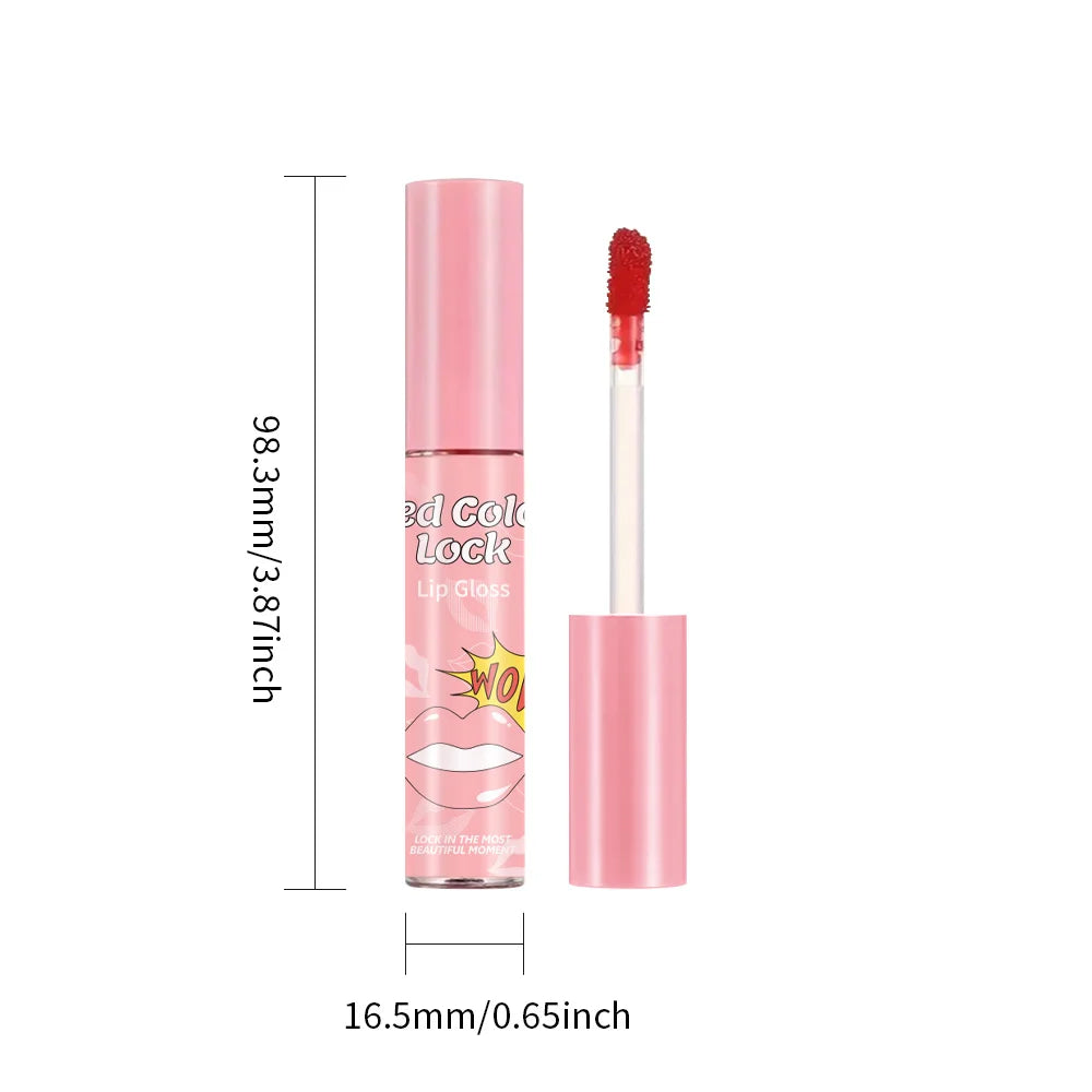 Matte Lip Gloss Set – 6 Silky Shades, Long-Lasting Matte Lip Gloss Set Qme