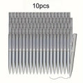 Qme Mini Ballpoint Pen – Short Black Ink Pen for Notebooks Mini Ballpoint Pen Qme Silvery 10pcs