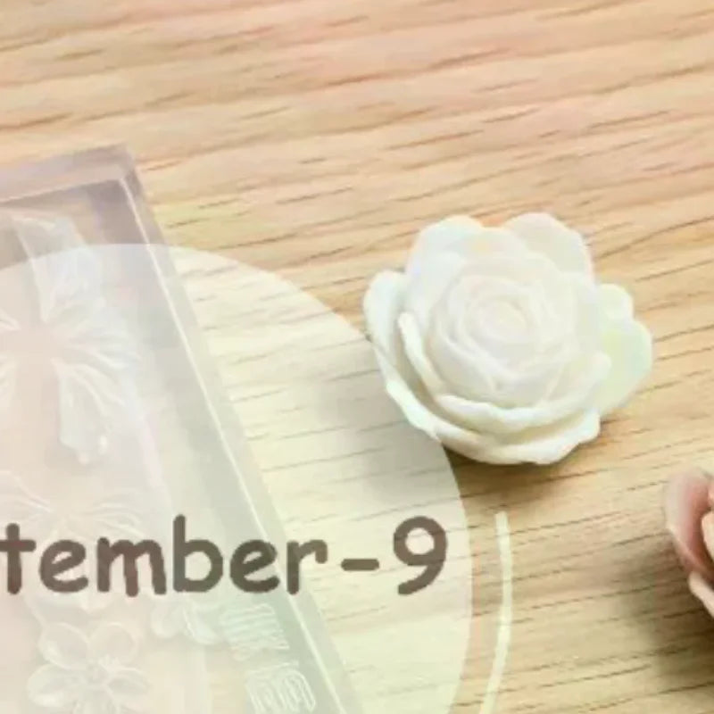 3D Rose Ice Flower Silicone Resin Mold – Nail Art Charms Silicone Resin Mold Qme Default Title