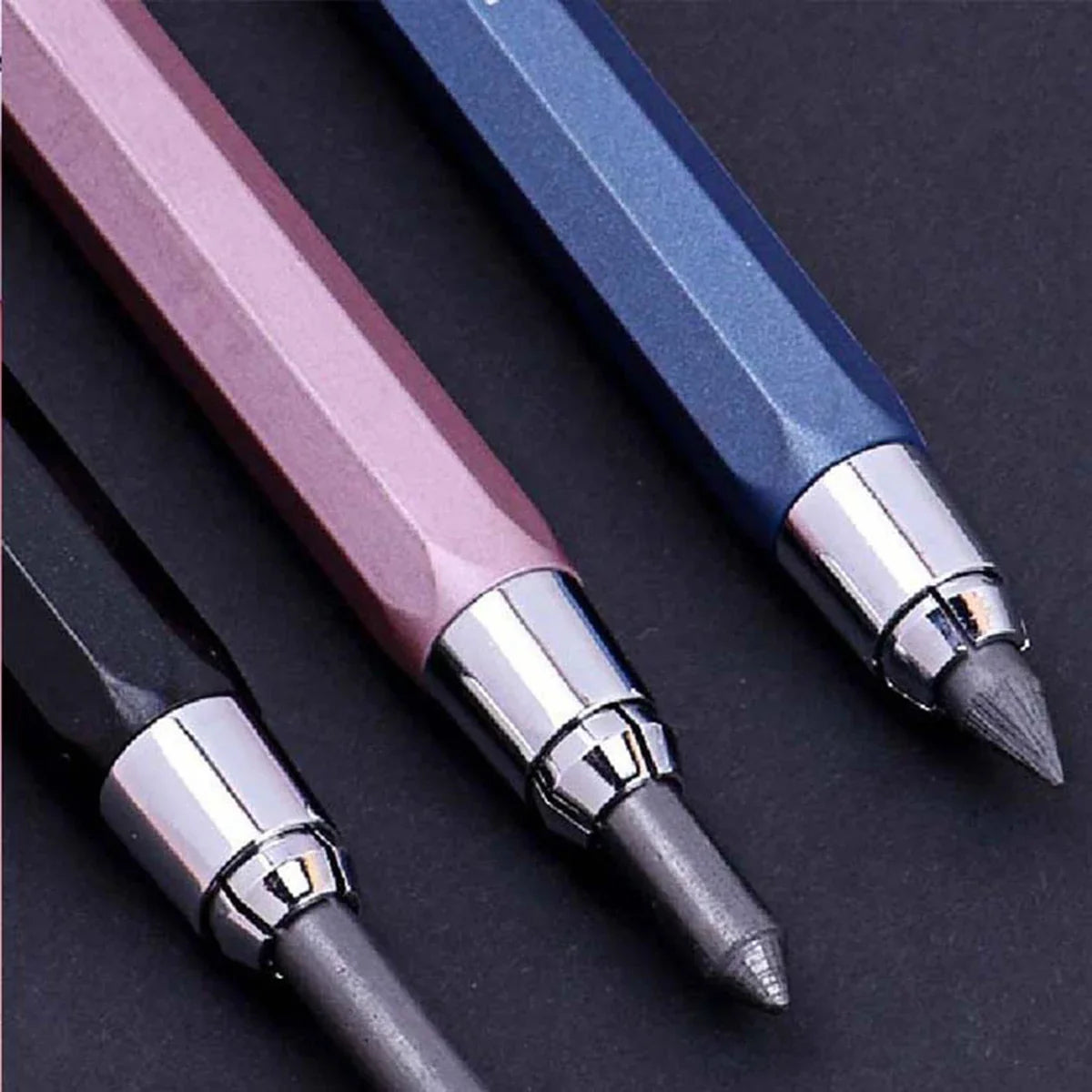 Metal Mechanical Pencil 2B 4B 6B 8B Refill – Drafting & Art Mechanical Pencil Qme