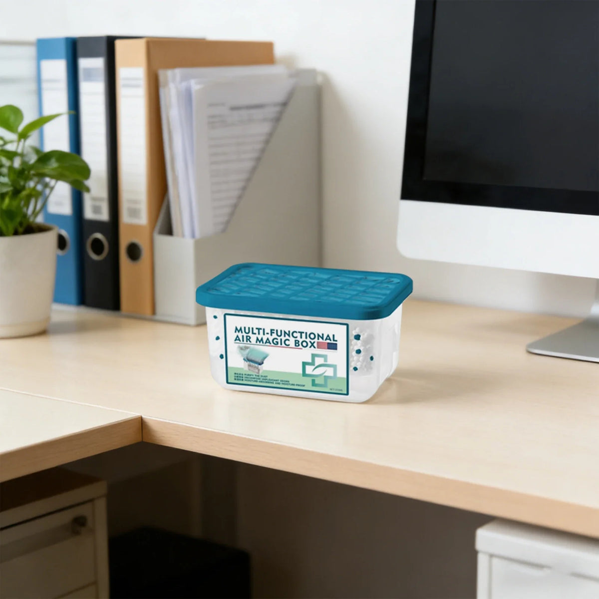 Multifunctional Air Purifier Box – Odor & Dust Absorber Air Purifier Box Qme