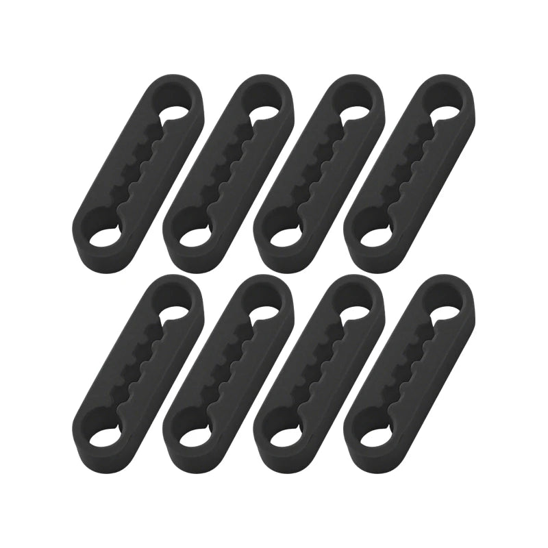 Silicone Car Door Shock Absorber Pads – Cushion Damper Car Door Protector Qst Black-8PCS