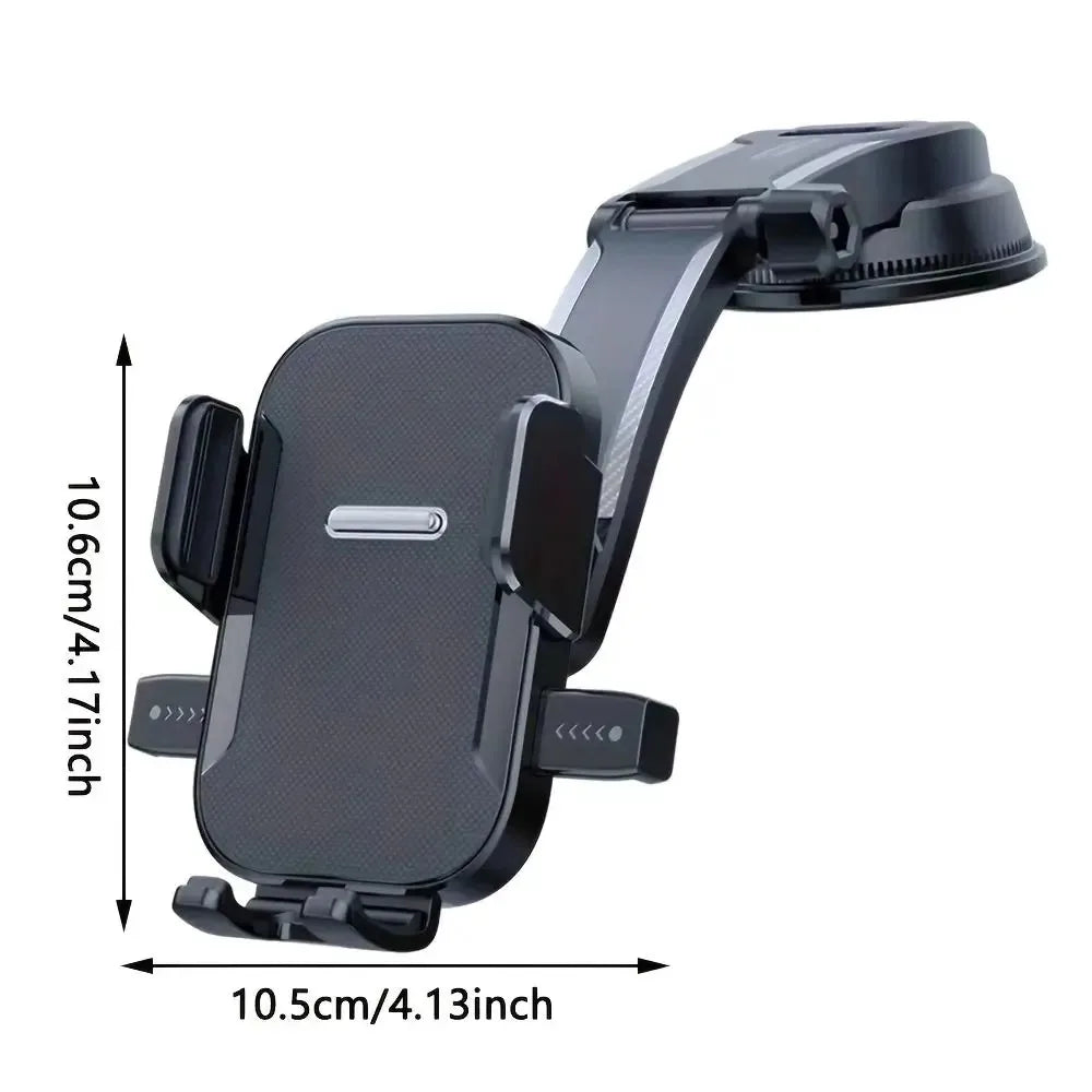 Car Dashboard Phone Holder 360° Rotation – Universal Mount Car Phone Mount Qme