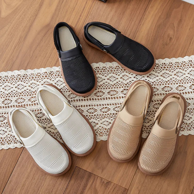 Women's PU Single-Strap Summer Slippers | Casual Sandals 36–41 Women's Flat Sandals Qst