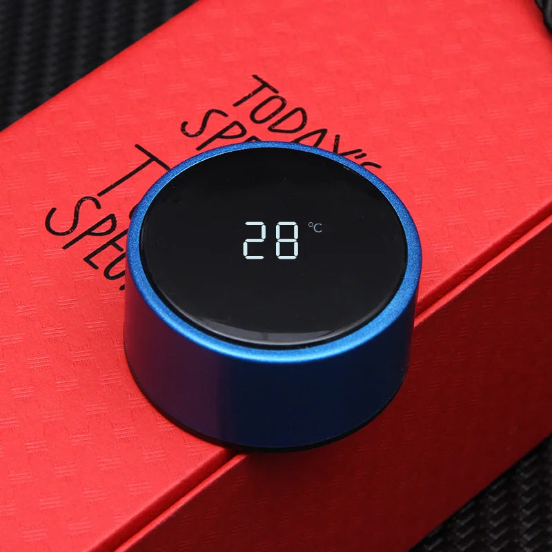 Smart LED Temperature Display Lid for Thermos Flask | 304 SS Smart Thermos Lid Qst
