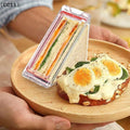 Clear Triangle Sandwich Container – BPA-Free Leakproof Lid Sandwich Food Container Qme Default Title