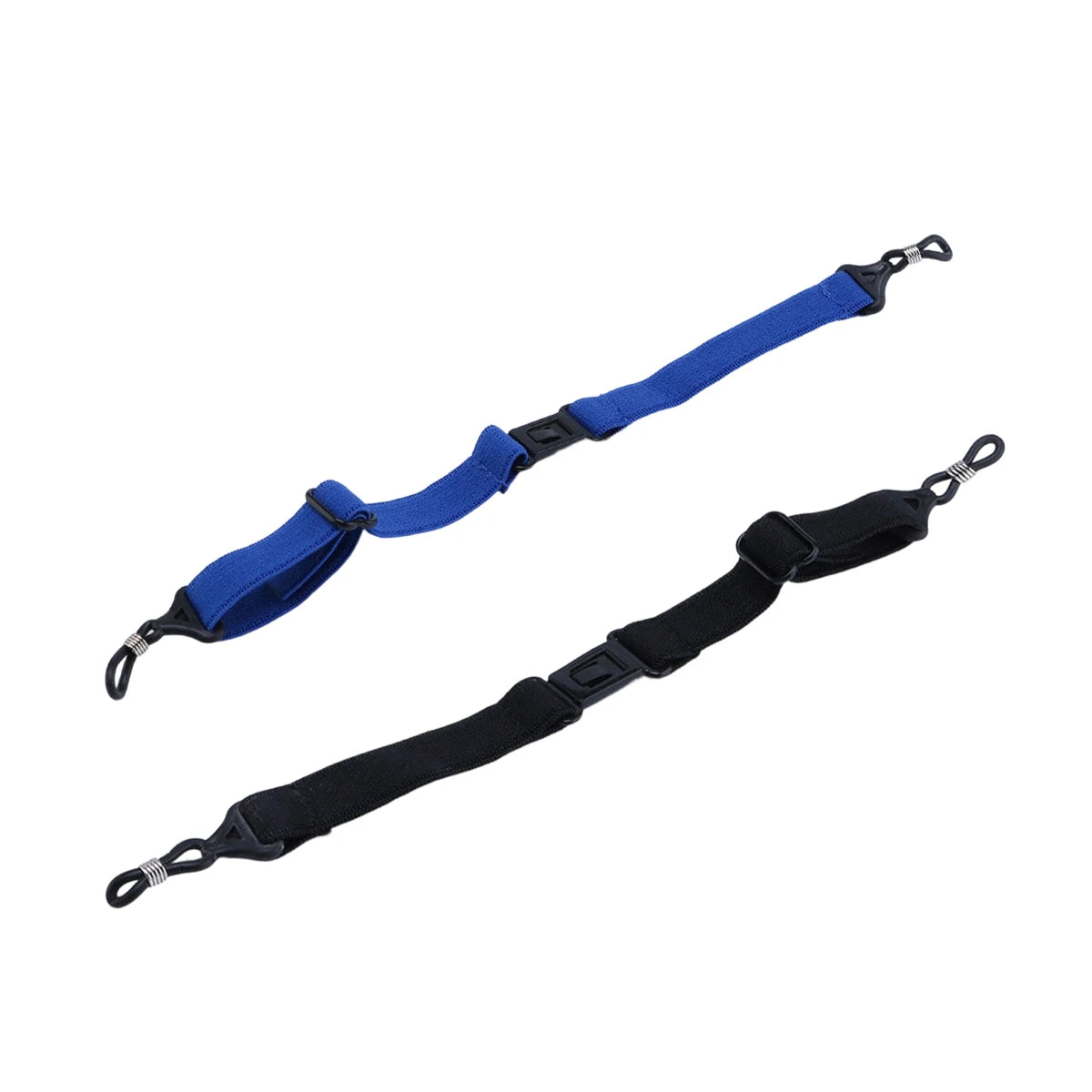 VOPHA Anti-Slip Sports Eyeglasses Strap Retainer PS10 Eyeglasses Strap Qst 2PC-Black Blue