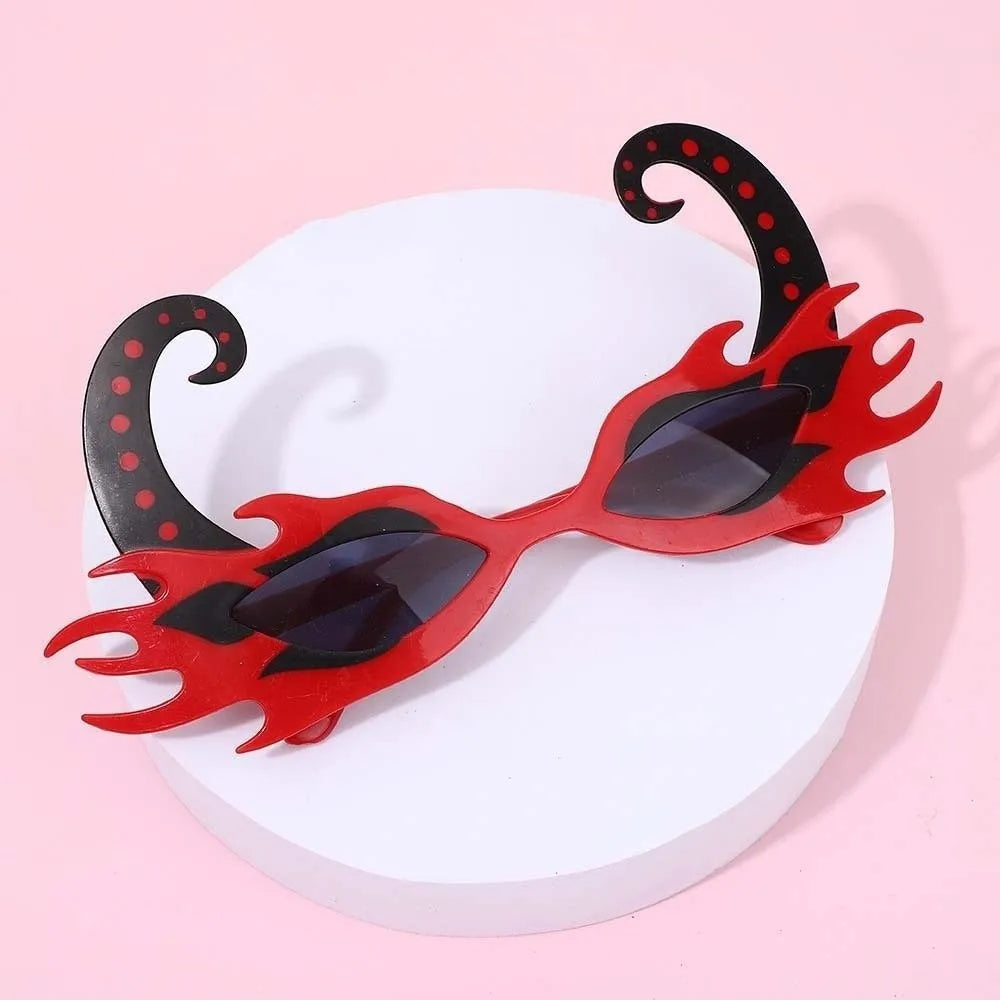 Skeleton Hand Halloween Sunglasses – Spider Web Dark Lenses Novelty Costume Sunglasses Qme Style 3