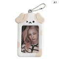 Kawaii Kpop Photocard Holder Keychain – 3 Inch Card Sleeve Photocard Holder Keychain Qst A1