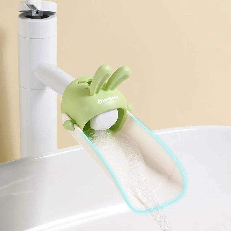 Rabbit Faucet Extender for Kids – Cartoon Tap Extension Faucet Extender Qst