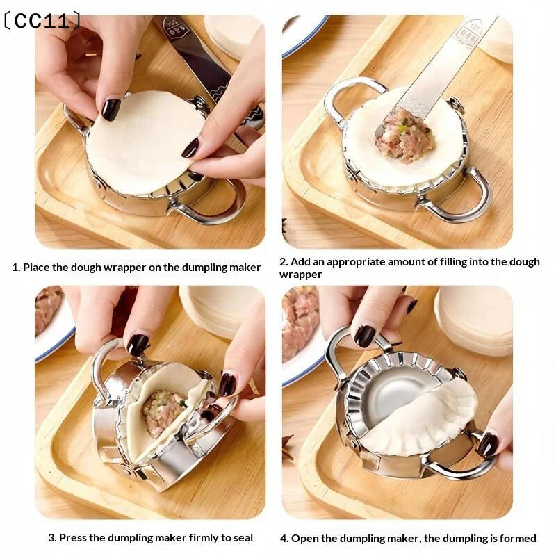 Dumpling Maker Mold Clamp – Easy Press Pastry Tool Dumpling Pastry Mold Qme