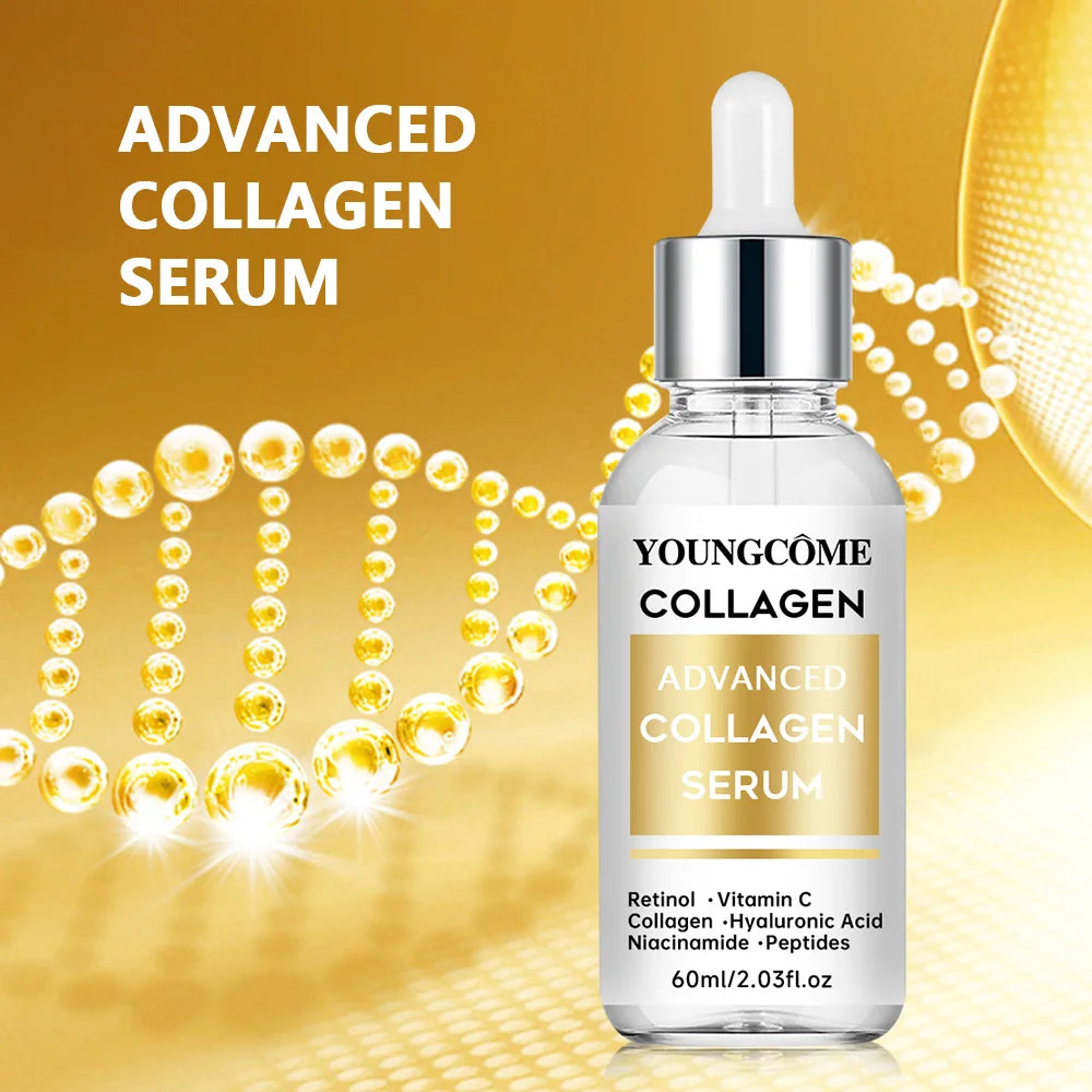 YOUNGCOME Silk Protein Collagen Serum – Lifting & Firming Face Serum Qst
