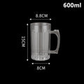 Large Acrylic Beer Mug 400ml/600ml – Clear Drop-Proof Cup Acrylic Beer Mug Qst 600ml