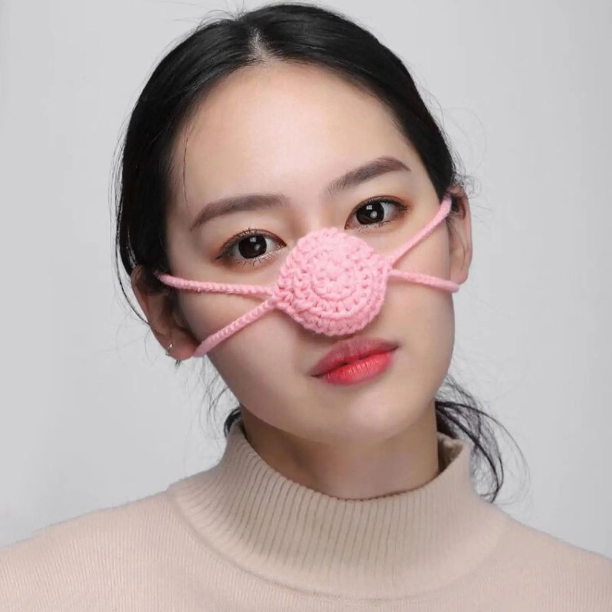 Wool Nose Warmer Cover – Funny Winter Outdoor Nose Guard Winter Nose Warmer Qme