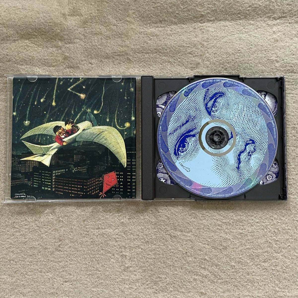 Vintage Rock CD – 90s Concept Album with Narrative Tracks Rock Music CD Qme
