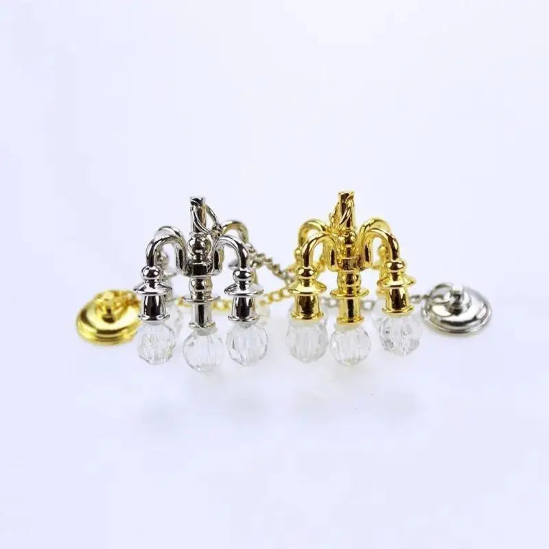 1:12 Scale Vintage Miniature Chandelier Dollhouse Accessory Dollhouse Accessory Qme