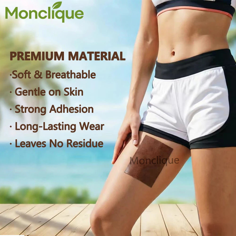 Thigh Anti-Chafe Patches – Breathable Self-Adhesive Leg Stickers Anti-Chafe Leg Patch Qst