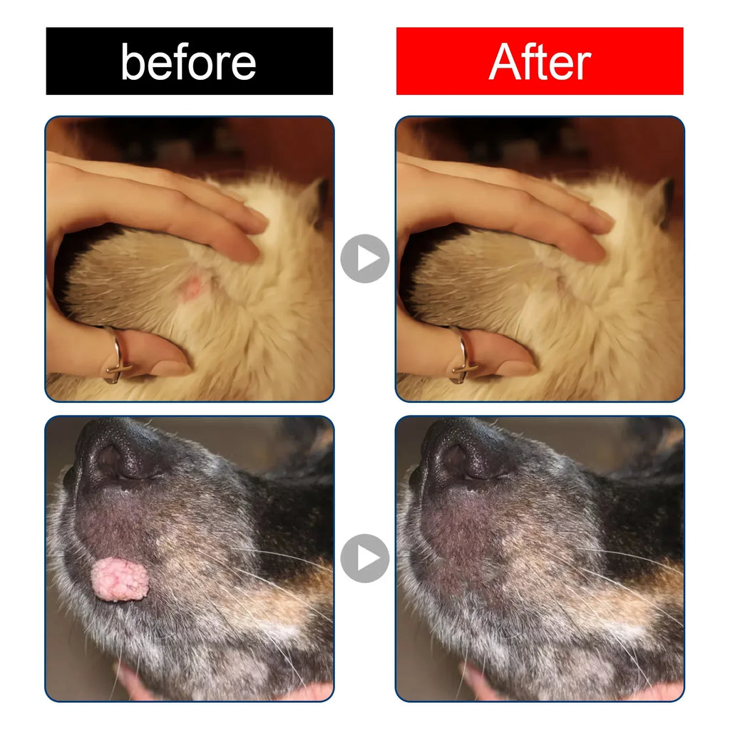 YEGBONG Pet Wart & Skin Tag Removal Liquid for Dogs & Cats Pet Skin Care Liquid Qst