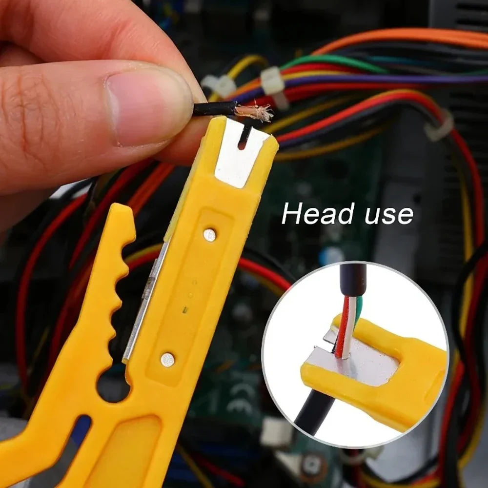 Multi-Function Wire Stripper Crimper & Cable Cutting Pliers Wire Stripper Pliers Qme