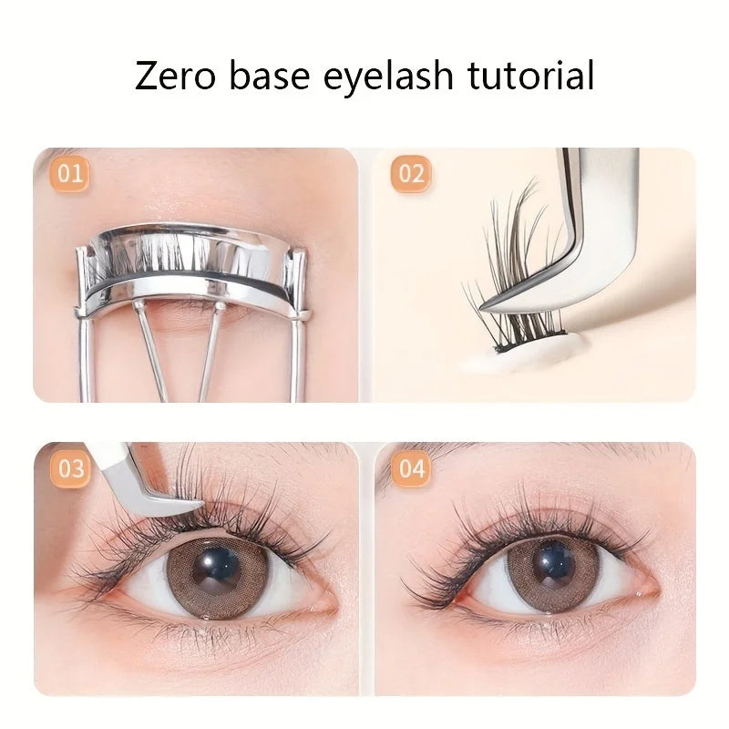 Curved Eyelash Applicator Tweezers – DIY Lash Tool | Qme Eyelash Applicator Tool Qme