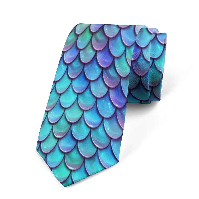 Men's Cartoon Dog Sunflower Novelty Print Necktie | Fun Tie Novelty Print Necktie Qme style9