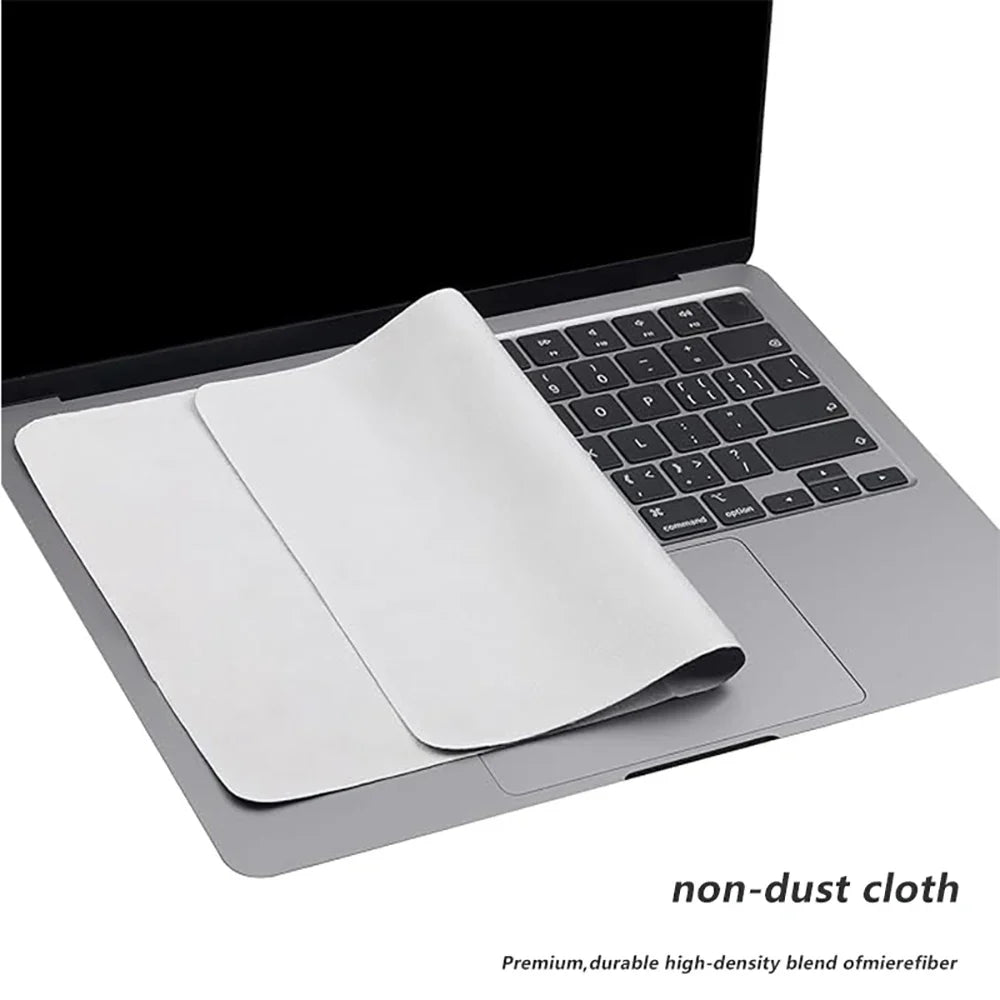 Microfiber Cleaning Cloth for MacBook & Laptop – Lint-Free Microfiber Cleaning Cloth Qme