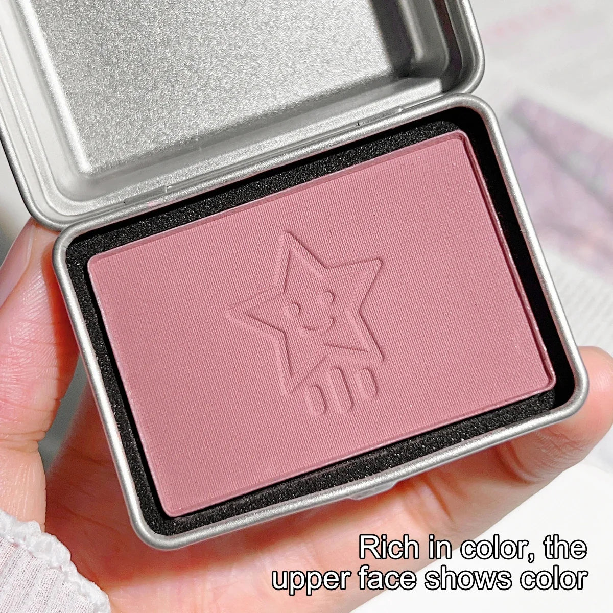 Iron Box Monochrome Blush Compact – 4 Shades | Qme Beauty Blush Compact Qme 01