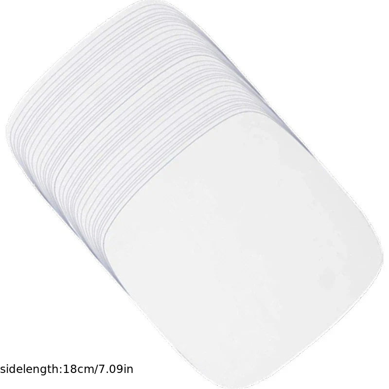 Air Fryer Parchment Paper Sheets – Non-Stick Round & Square Parchment Paper Liners Qme 50pcs