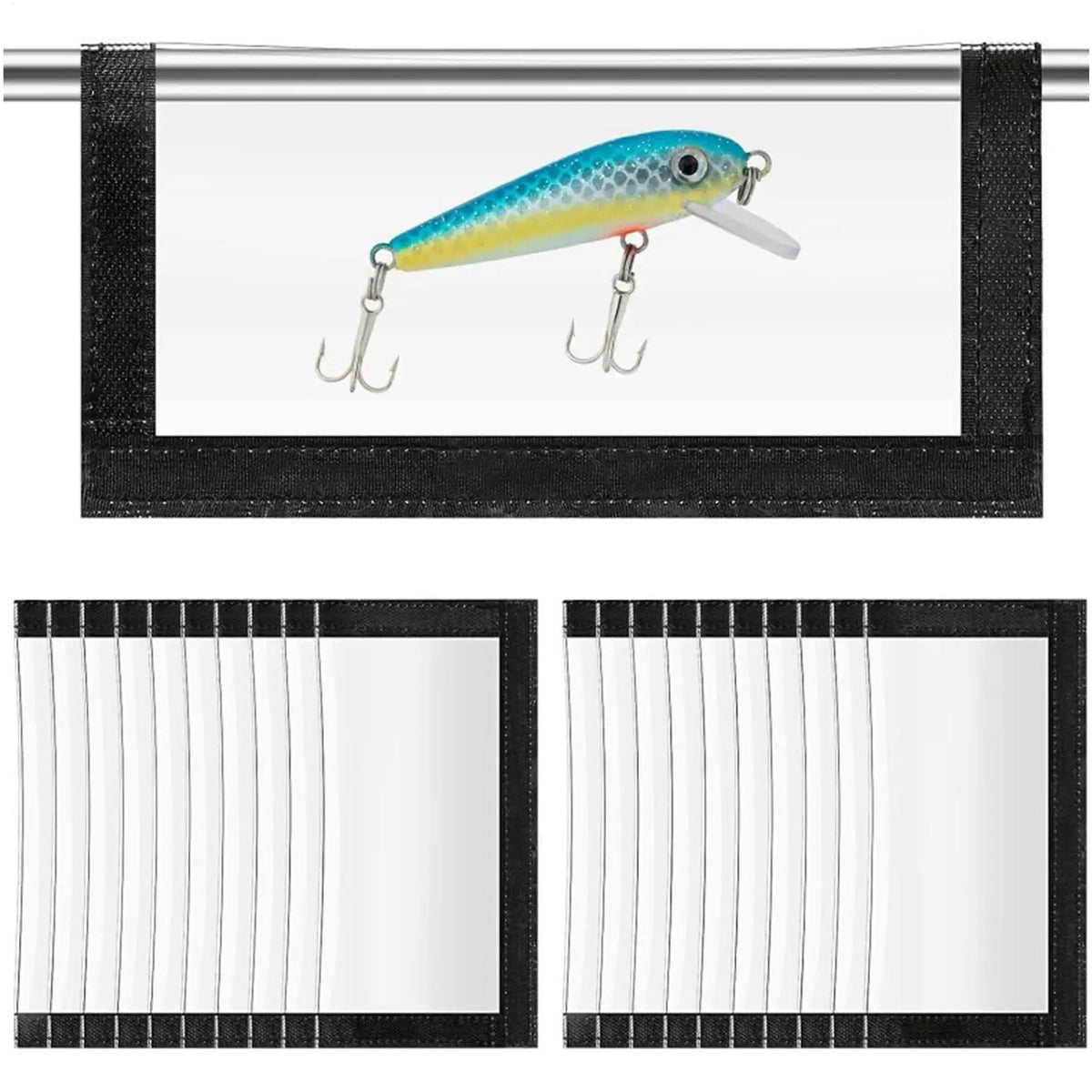Clear Fishing Lure Covers – Protective Bait Wrap for Tackle Fishing Lure Cover Qme