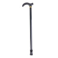 Adjustable 2-Section Aluminum Walking Stick – Anti-Skid Cane Adjustable Walking Cane Qme Black