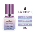 NATUHANA UV Fast-Drying False Eyelash Extension Adhesive Glue Eyelash Extension Glue Qme 0.5S Fast Drying