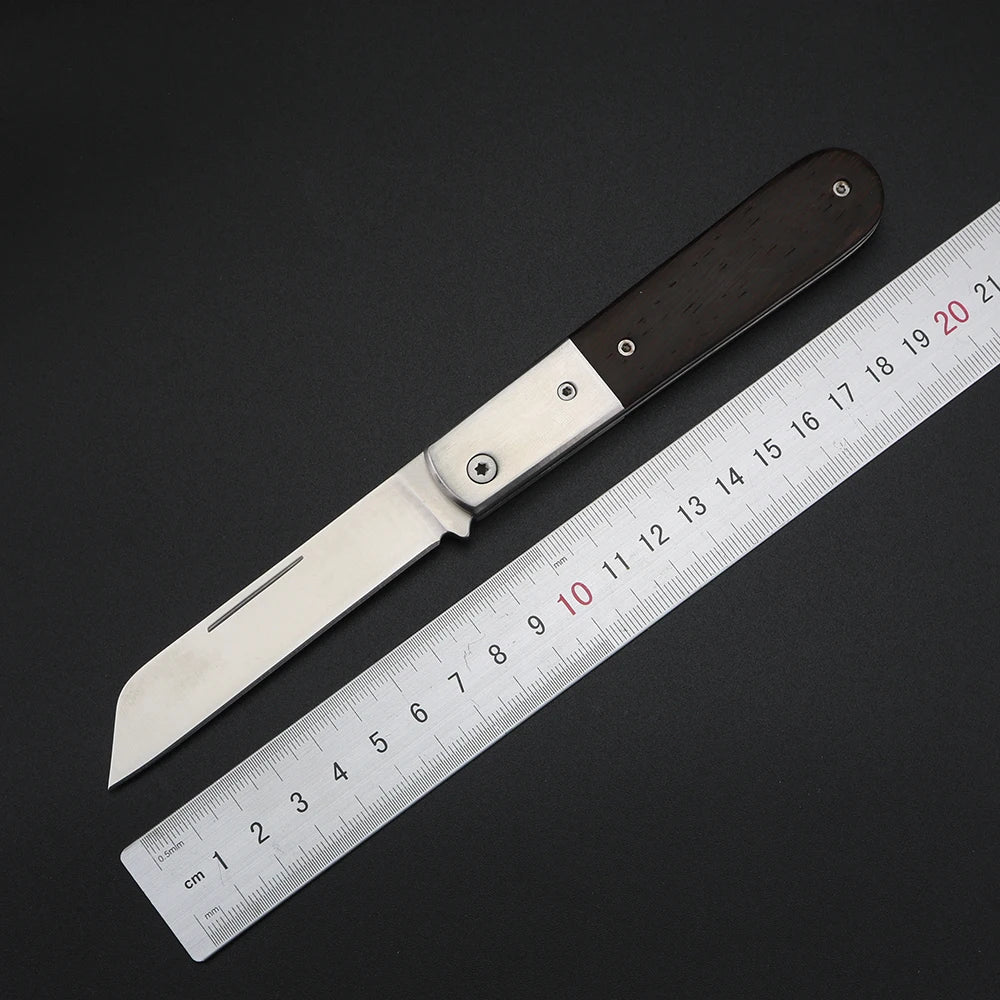 XUAN FENG Folding Fruit Knife – 5Cr Steel Pocket Knife Folding Pocket Knife Qst