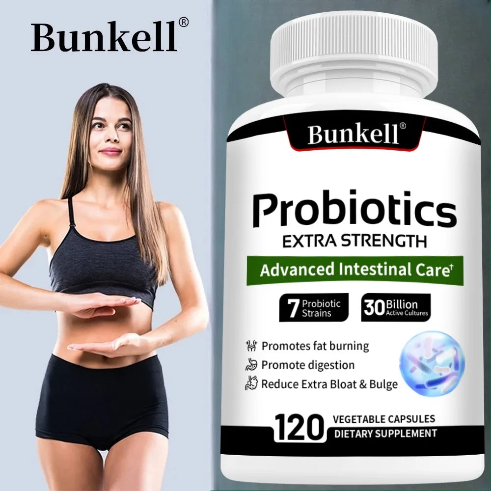 Probiotics Prebiotics & Digestive Enzymes – Gut Health Capsules Probiotic Supplement Qst