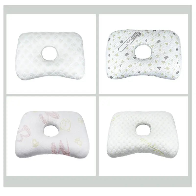 Ear Hole Pillow – Ergonomic U-Shape for Side Sleepers Ear Hole Pillow Qst