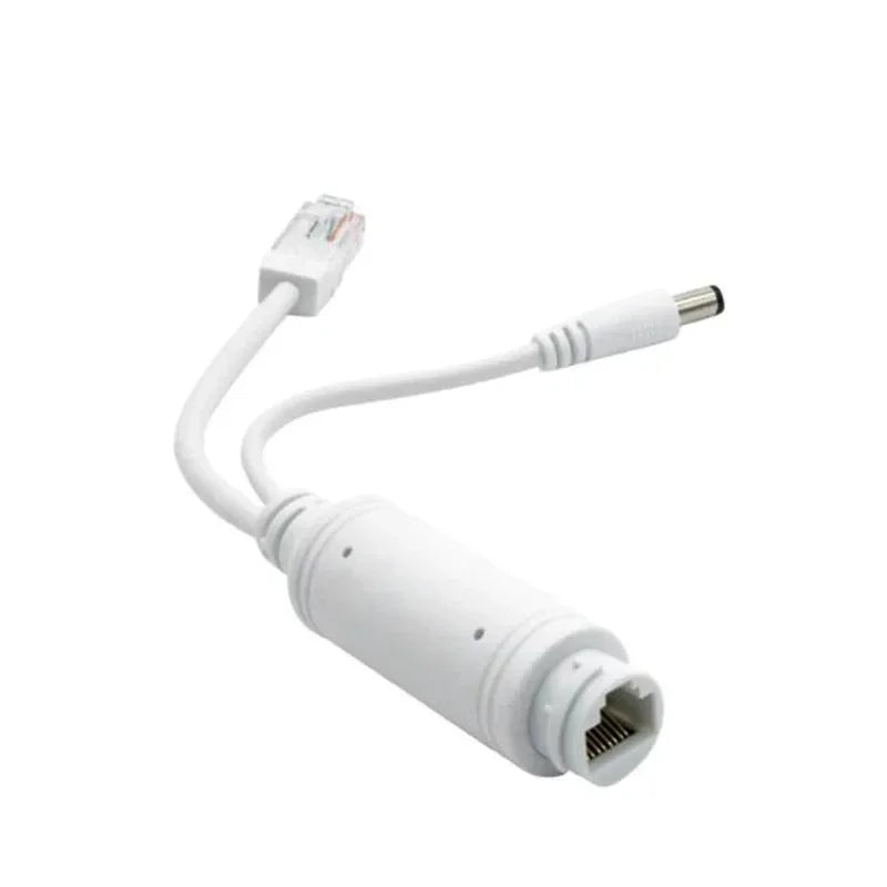 48V to 12V Waterproof POE Splitter Power Adapter Cable | IP Camera POE Splitter Adapter Qme