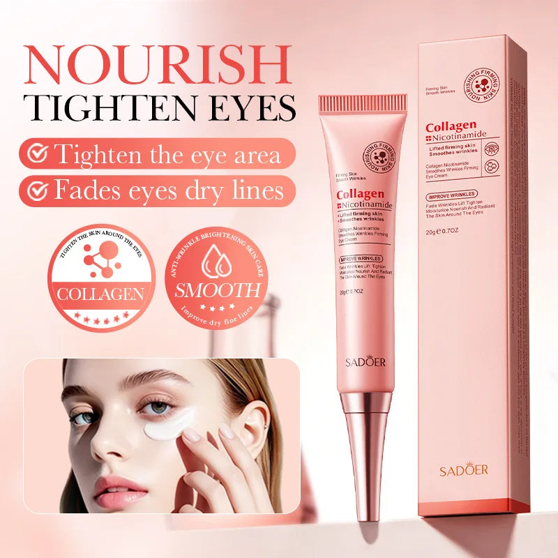 Collagen Eye Cream – Firms Skin & Minimizes Fine Lines Collagen Eye Cream Qme