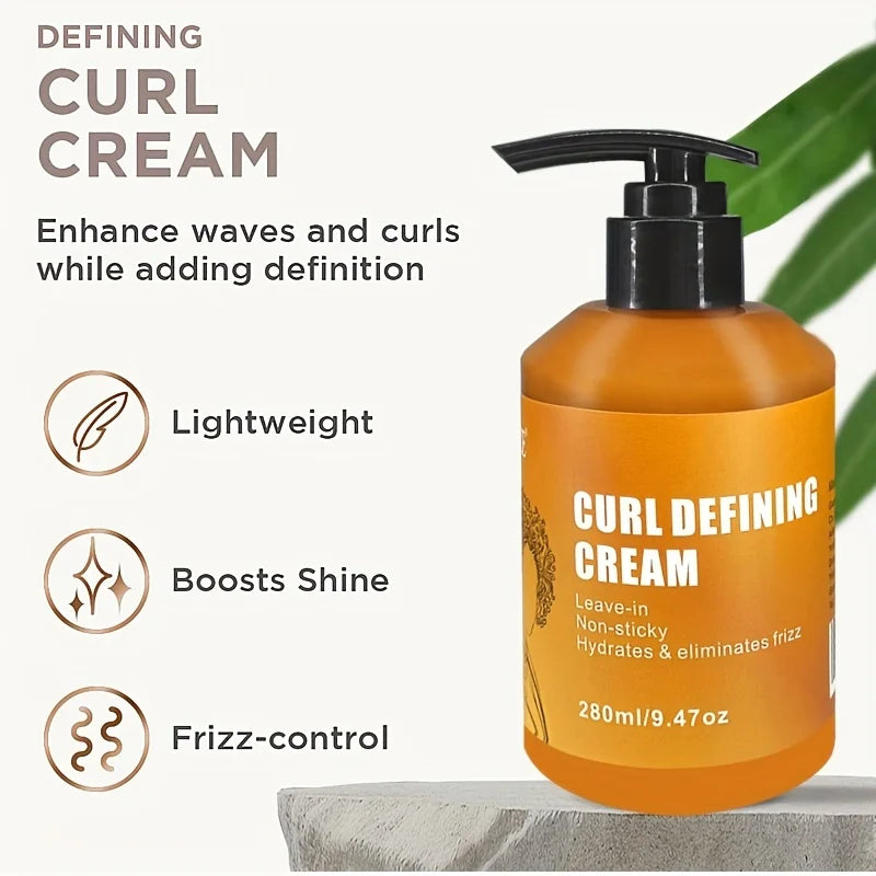GZE Curl Defining Leave-In Cream – Hydrates & Fights Frizz Leave-In Curl Cream Qme
