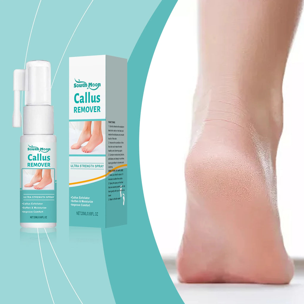 Foot Peeling Spray – Exfoliating Callus & Dead Skin Remover Foot Exfoliating Spray Qst