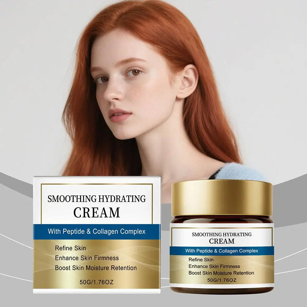 Peptide Collagen Firming Moisturizing Cream | Hydrating Skincare Collagen Face Cream Qme