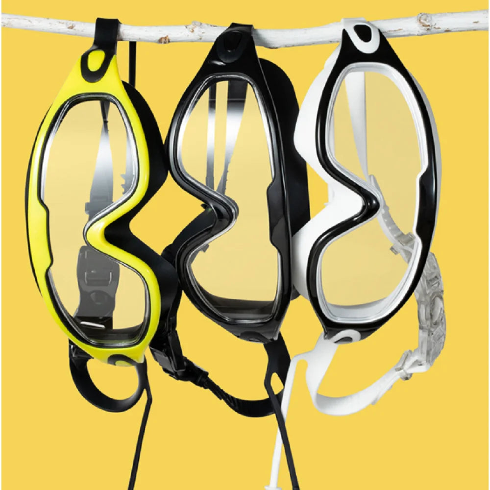 HD Anti-Fog Large Frame Swimming Goggles – Men & Women Swimming Goggles Qst