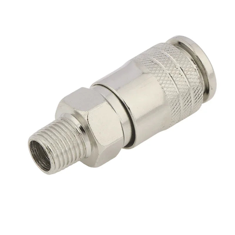 G1/4 Male Thread Pneumatic Fittings Adapter | Air Compressor Pneumatic Fitting Adapter Qme