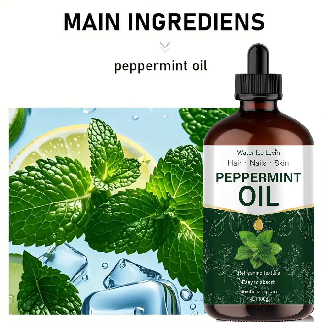 Peppermint Essential Oil Natural Extract – 100g Hypoallergenic Essential Oil Qme