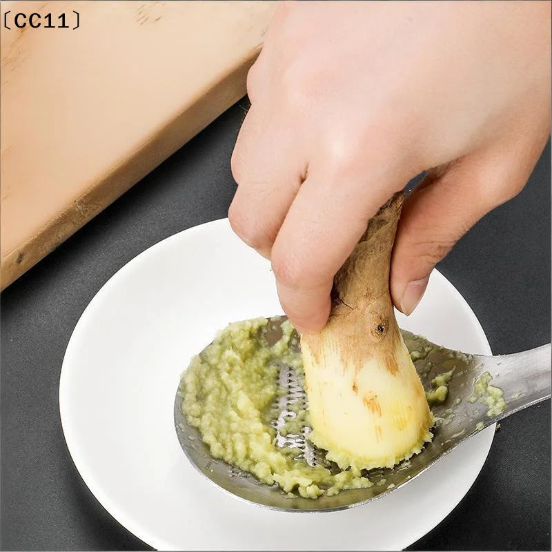 Stainless Steel Garlic Ginger Vegetable Grater & Grinder Vegetable Grater Qme