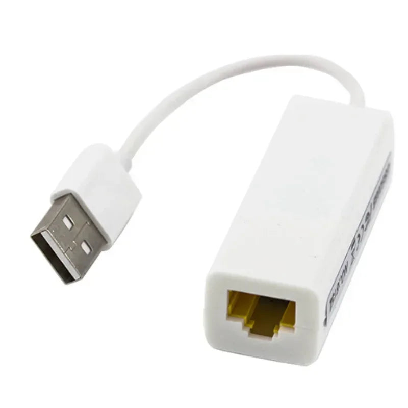 USB 2.0 to RJ45 LAN Adapter – 10/100Mbps Network Card USB LAN Adapter Qme 1pcs