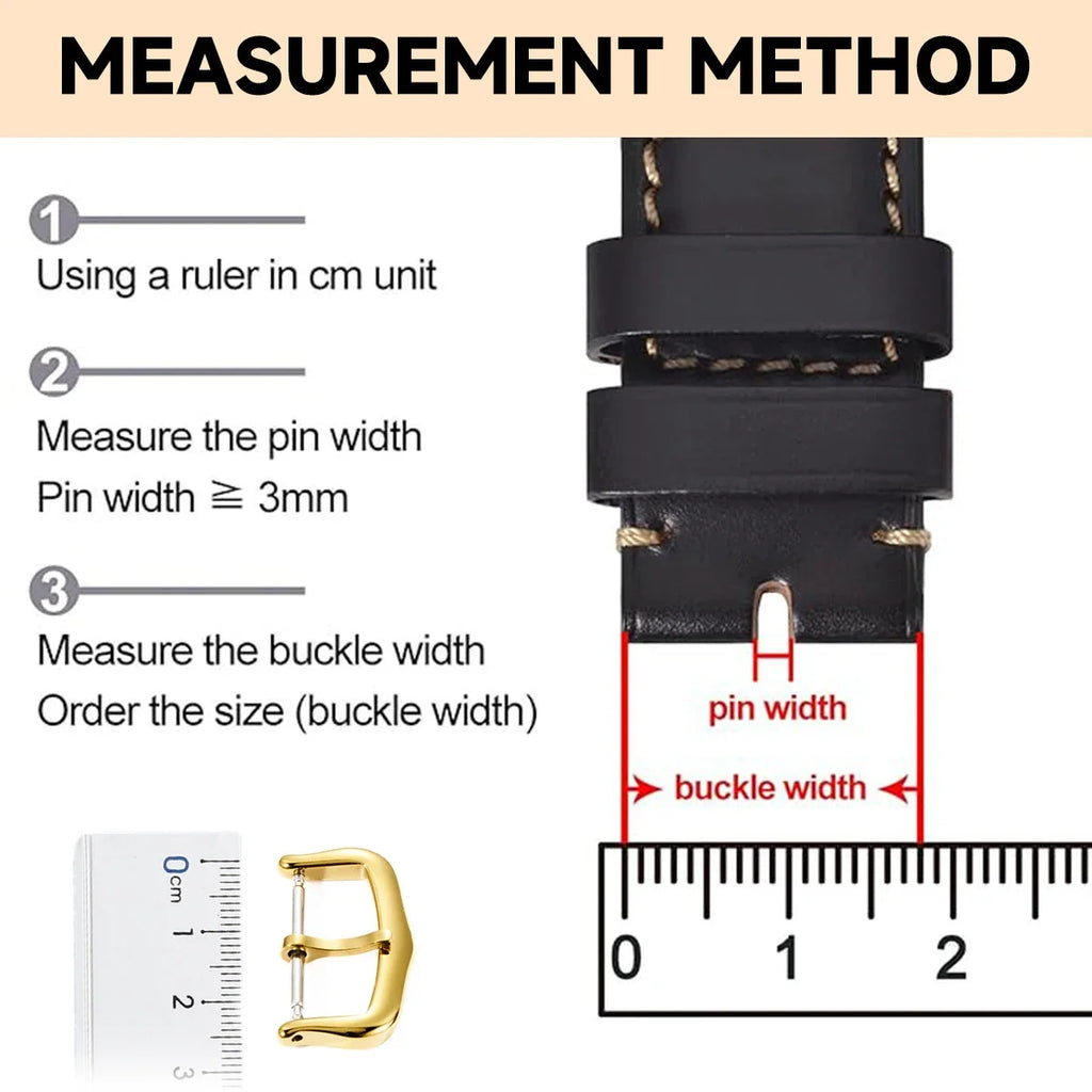 Stainless Steel Watch Buckle Replacement Clasp for Cartier Watch Replacement Clasp Qme