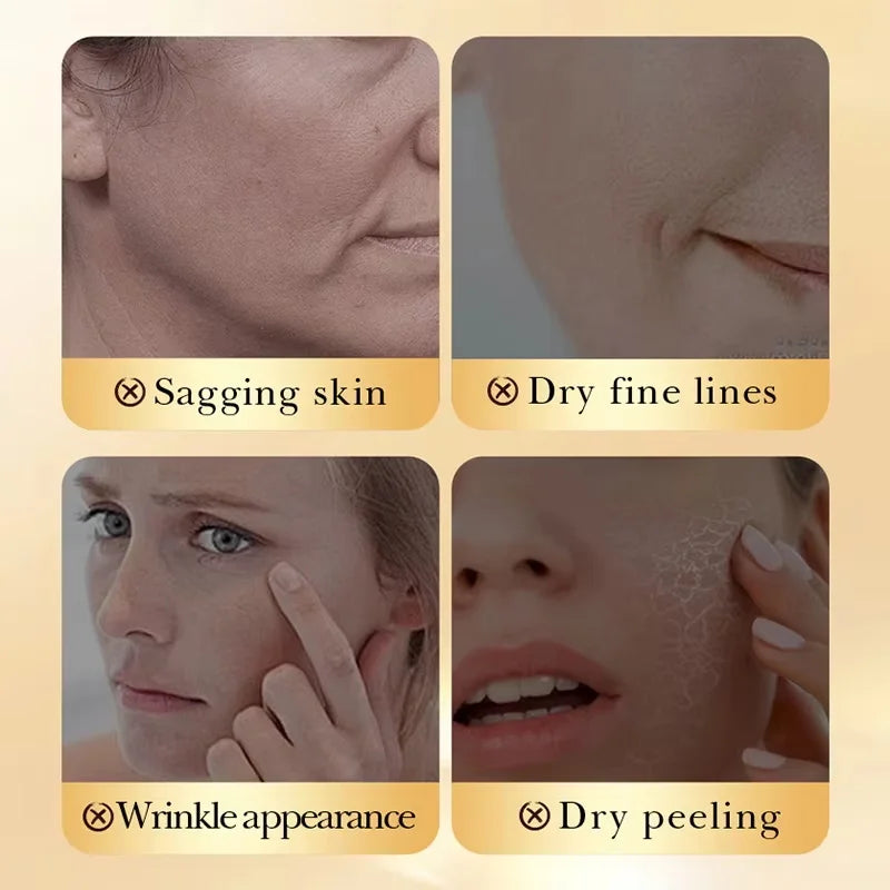 Gold Collagen Crystal Face Mask – Firming & Hydrating Collagen Face Mask Qme