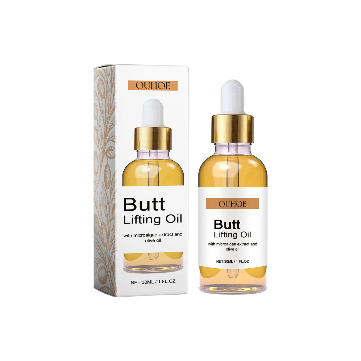 YOUNGCOME Buttock Firming & Lifting Body Oil 30ml Body Firming Oil Qst 30ml
