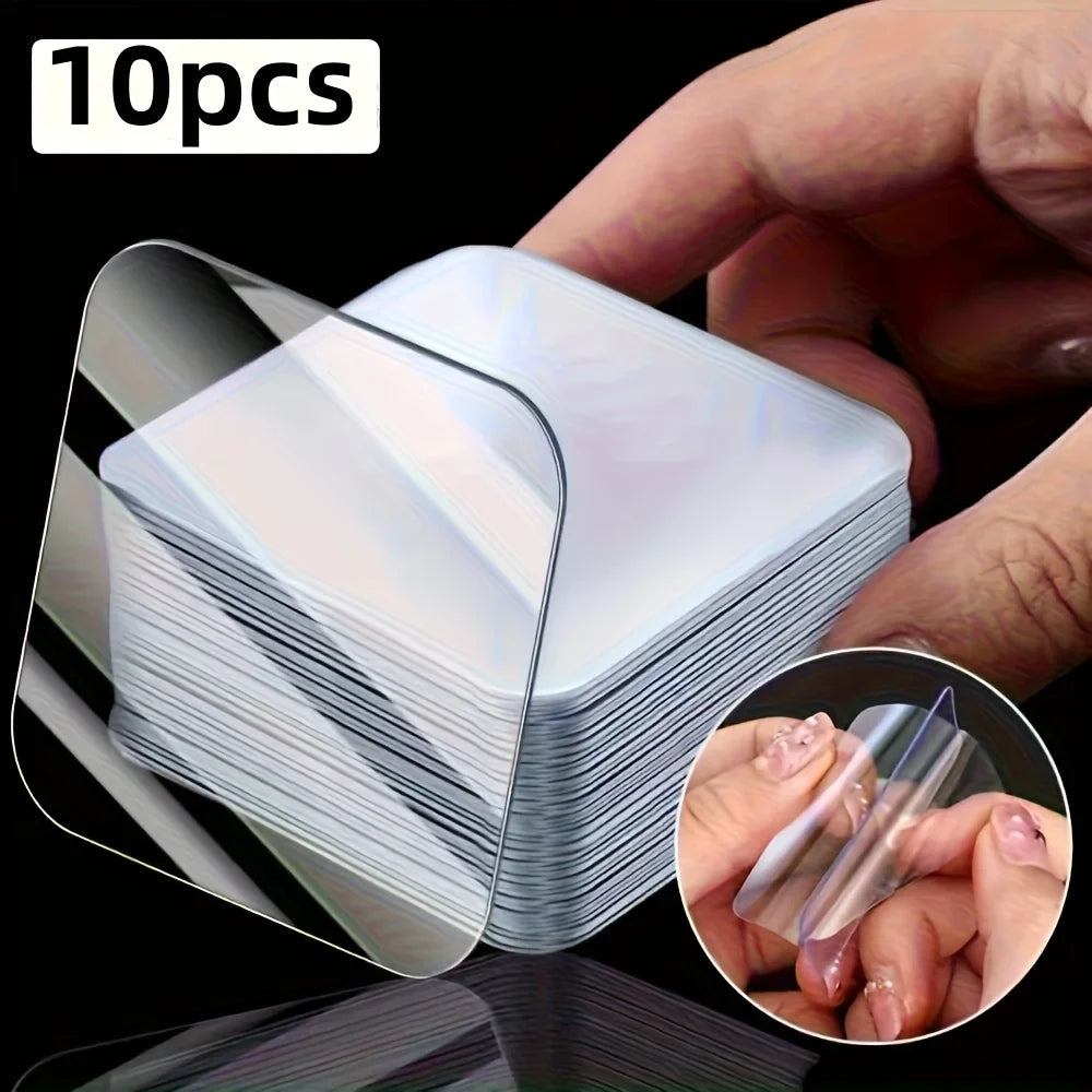 Double-Sided Nano Tape Fixing Sticker – No-Drill Mounting Mounting Tape Qme 10pcs